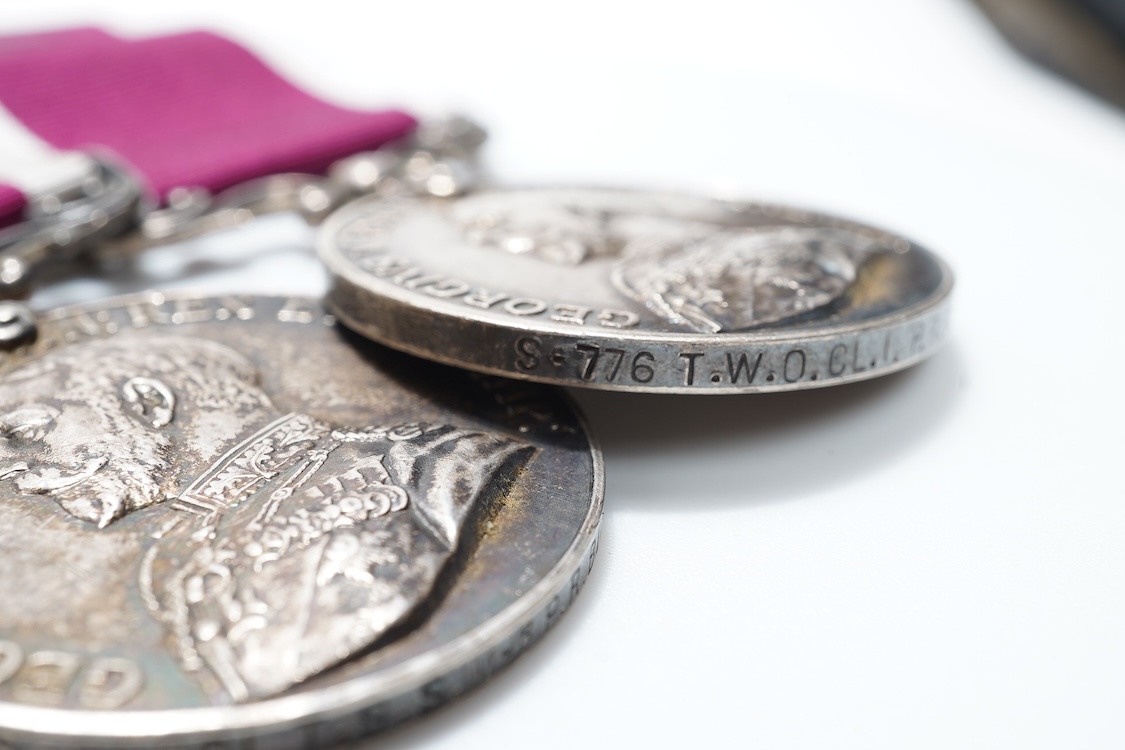 A George V military medal group awarded to S-20061 T.S.S. MJR. P.R. Blyth. R.A.S.C., comprising four medals